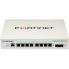 Fortinet Switch Appliance 100 Series 108F-FPOE8 x Gigabit PoE+ ports, 2 x Gigabit SFP uplinks, 130W PoE budget, Layer 2 managed, 10/100/1000Base-T, Desktop form factor, 1U rack-mountable
